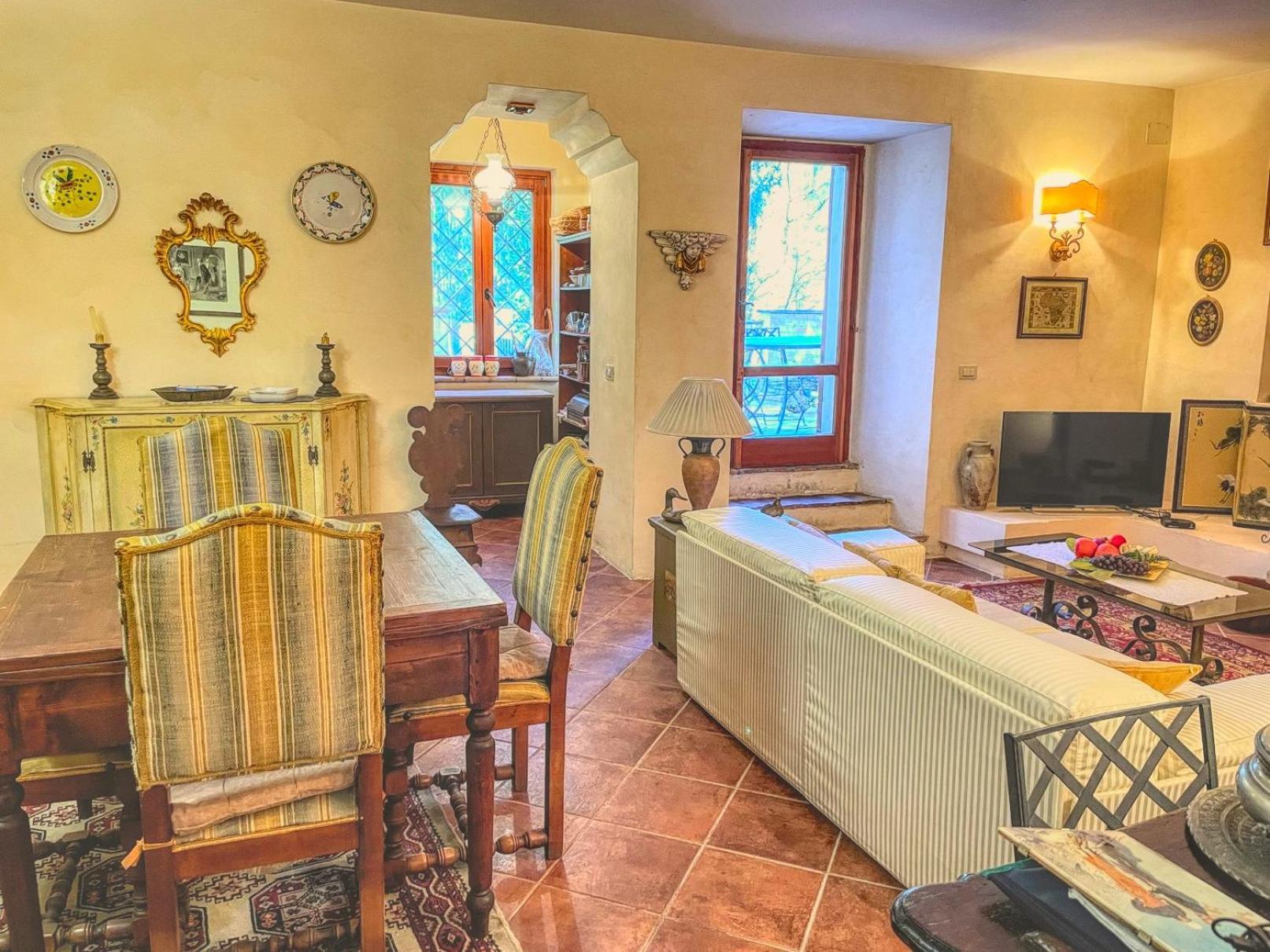 Garden House Villa Cerreto di Spoleto ภายนอก รูปภาพ